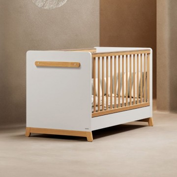 Casababy Palmer White Βρεφικό Κρεβάτι Μετατρεπόμενο Σε Προεφηβικό